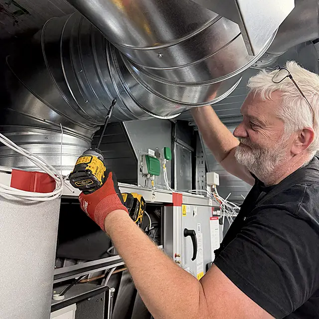 Installation ventilation